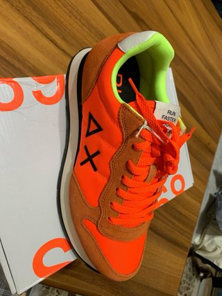 SUN68 Scarpe Uomo Arancio Fluo’  Nuove
