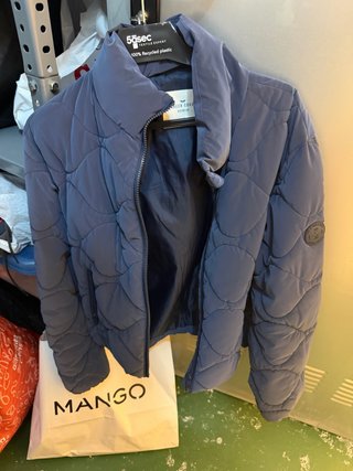 Chaqueta acolchada azul Green Coast