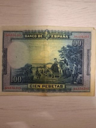 Billete 100 Pesetas Banco de España 1928