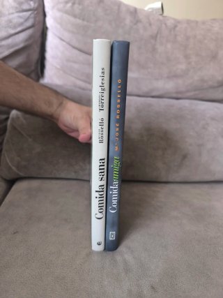 Pack de 2 libros de comida sana y comida amiga