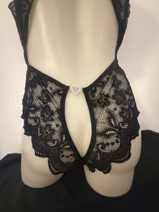 Lencería sexy encaje negro talla Xl