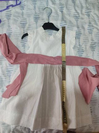 Vestido blanco ceremonia niña