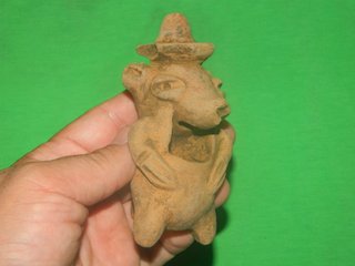 Idolo Dios Terracota Prehispanica