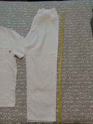 Pijama Velilla Blanco Talla L