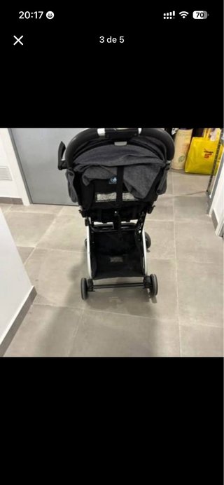 Carrito de bebé ligero y plegable