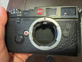 Leica M6 Classic 0.72 Black Wetzlar funcionando