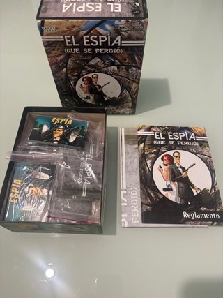 El espía (que se perdió): juego de mesa.