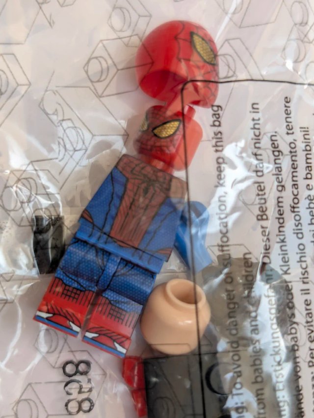 Figura Lego Marvel Amasing Spiderman compatible