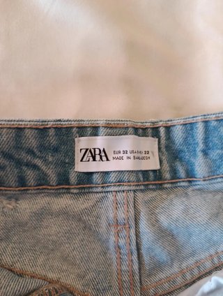 Pantalones cortos vaqueros Zara