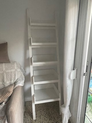Estantería Escalera Blanca