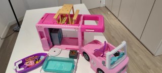 Caravana Barbie Rosa