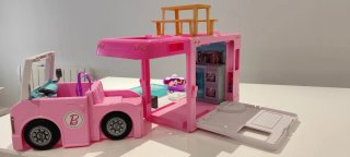 Caravana Barbie Rosa