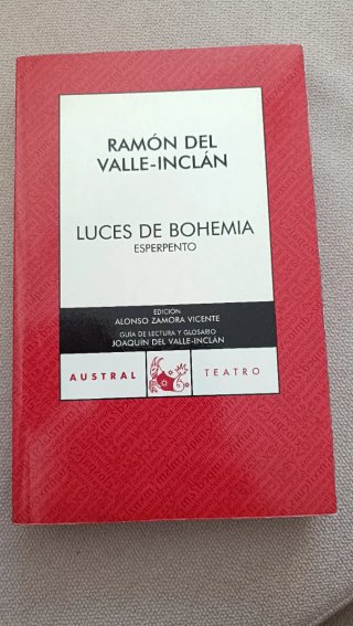 Libro Luces de Bohemia