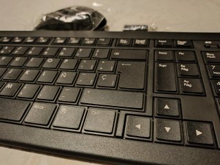 Teclado y ratón HP inalámbrico negro nuevos