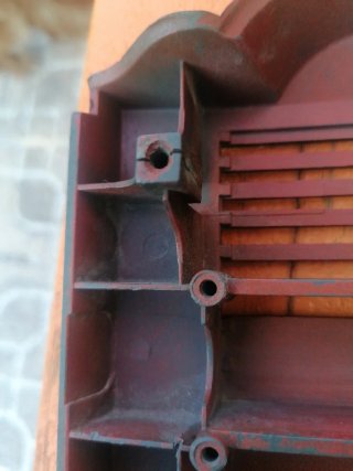 Frente cubreclaxon Vespino ALX