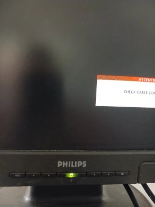 Monitor Philips Nero 190V