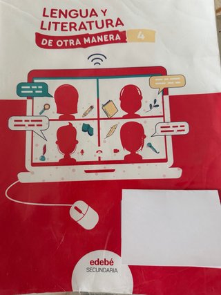 Libro texto LENGUA Y LITERATURA DE OTRA MANERA 4 E