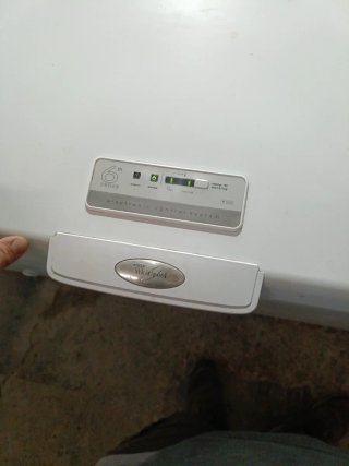 Congelador horizontal blanco 162x60x85 Whirlpool