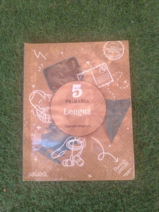 Libro Lengua. 5º Primaria
