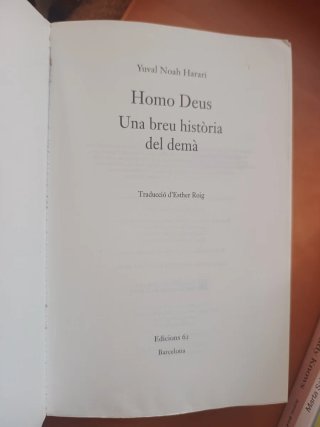 Homo Deus: Una breu història del demà