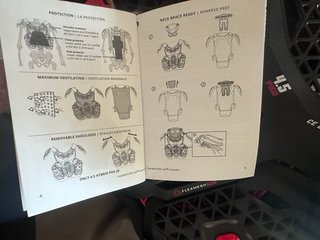Chaleco Protector Leatt 4.5 Pro Hybrid S/M