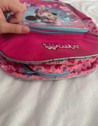 Mochila Minnie Mouse Disney Infantil Rosa