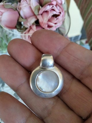 Colgante Tous Plata y nacar vintage
