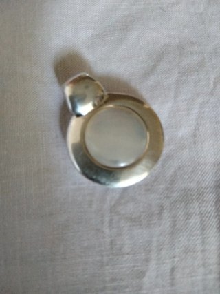 Colgante Tous Plata y nacar vintage