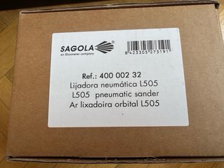 Lijadora Neumatica Orbital Sagola L505