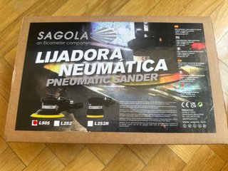 Lijadora Neumatica Orbital Sagola L505
