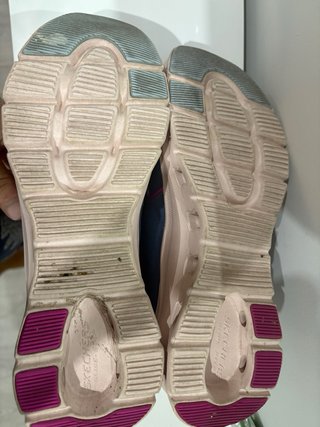 Zapatillas Skechers Mujer Azul/Rosa talla 38