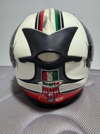 Casco Moto Shiro Tricolor