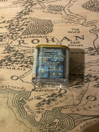 Lord of the Rings Rivendell Dice dados Set