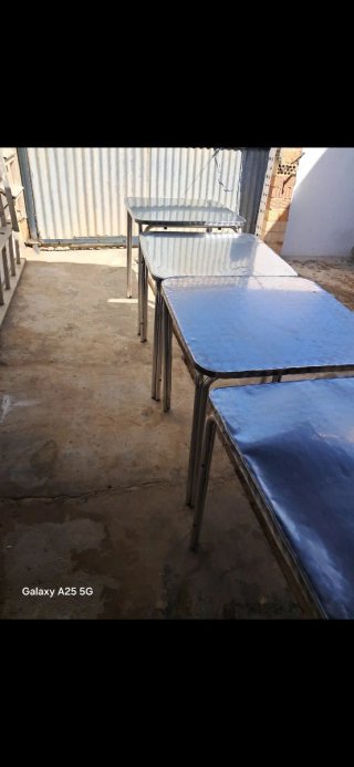 Mesas de exterior metal