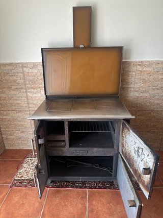 Fogão a lenha tradicional