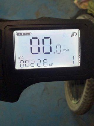 Bicicleta Eléctrica Azul