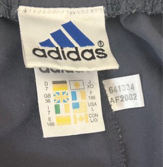 Pantalón Adidas Gris Oscuro Talla L