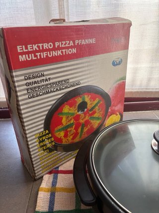 Cazuela Eléctrica Multifunción Pizza