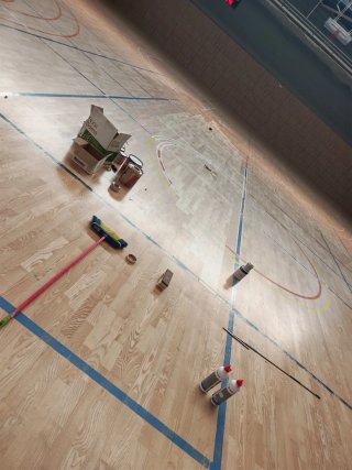Suelo de polideportivo