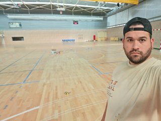 Suelo de polideportivo