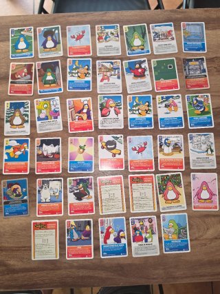 Club Penguin Card-Jitsu Topps Caja + Lote