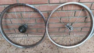 Set ruedas 20 pulgadas BMX 80s