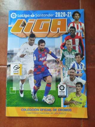 Álbum LaLiga Santander 2020-21 Panini Vacío