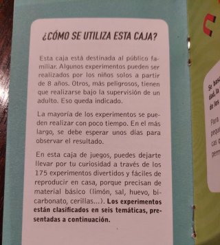 Caja "Experimentos más frikis"