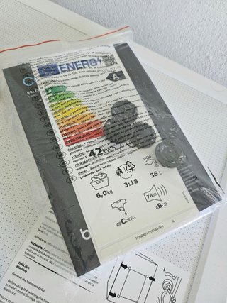 Lavadora Cecotec 6kg Carga Frontal