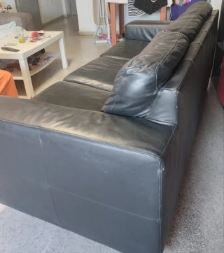 202cm metro de largo. 85 cm profundidad