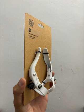 Manetas Freno BLB Crosstop Blancas