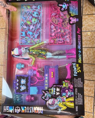 Monster High Frankie Stein - make a monster pet