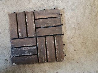 48 Losetas de madera 30x30
