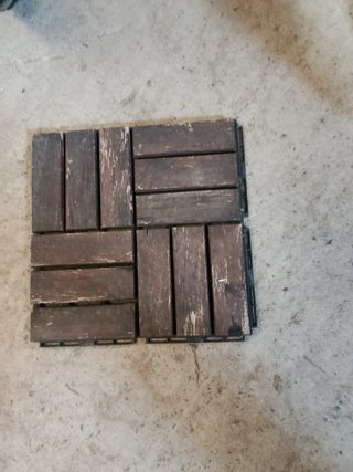 48 Losetas de madera 30x30